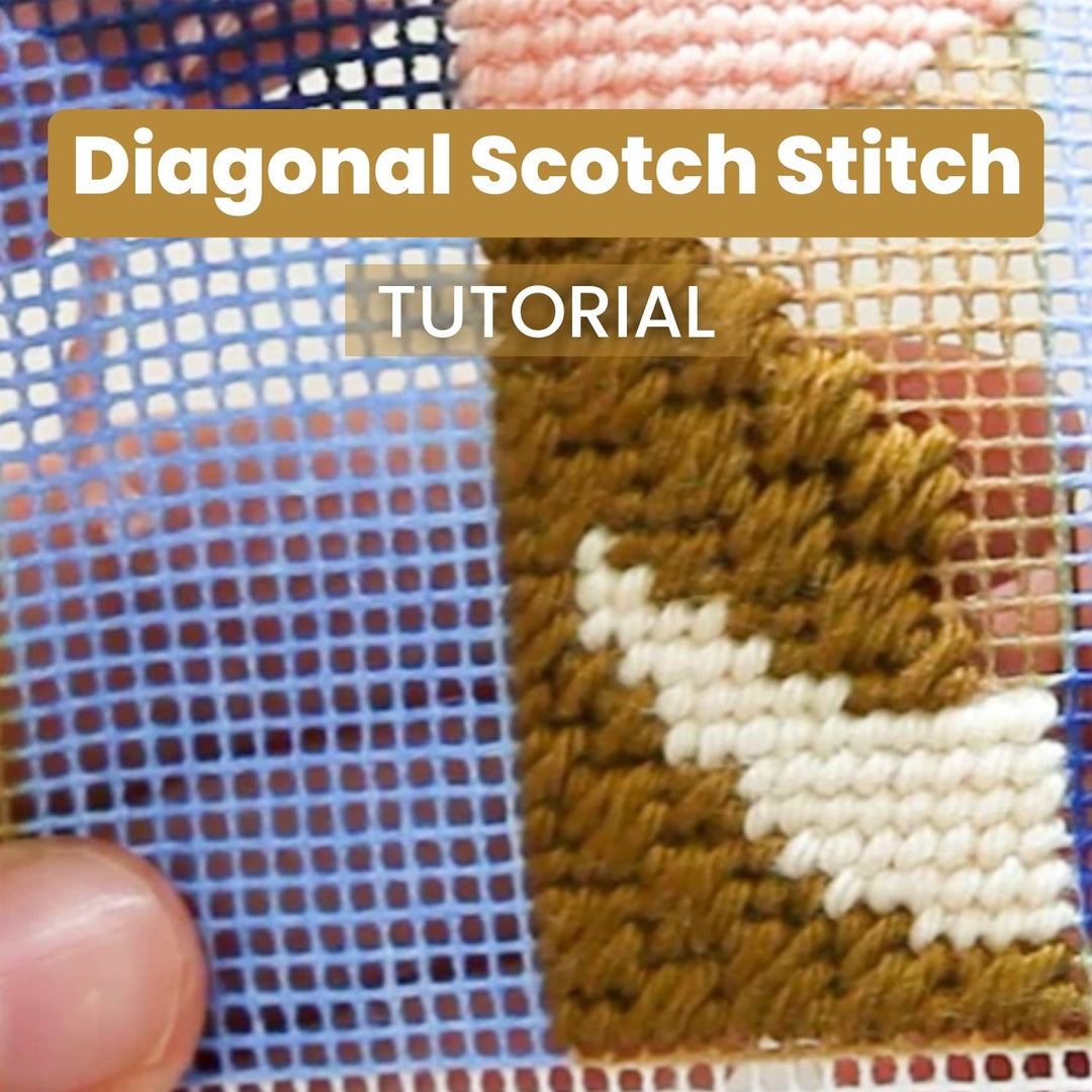 Diagonal Scotch Stitch