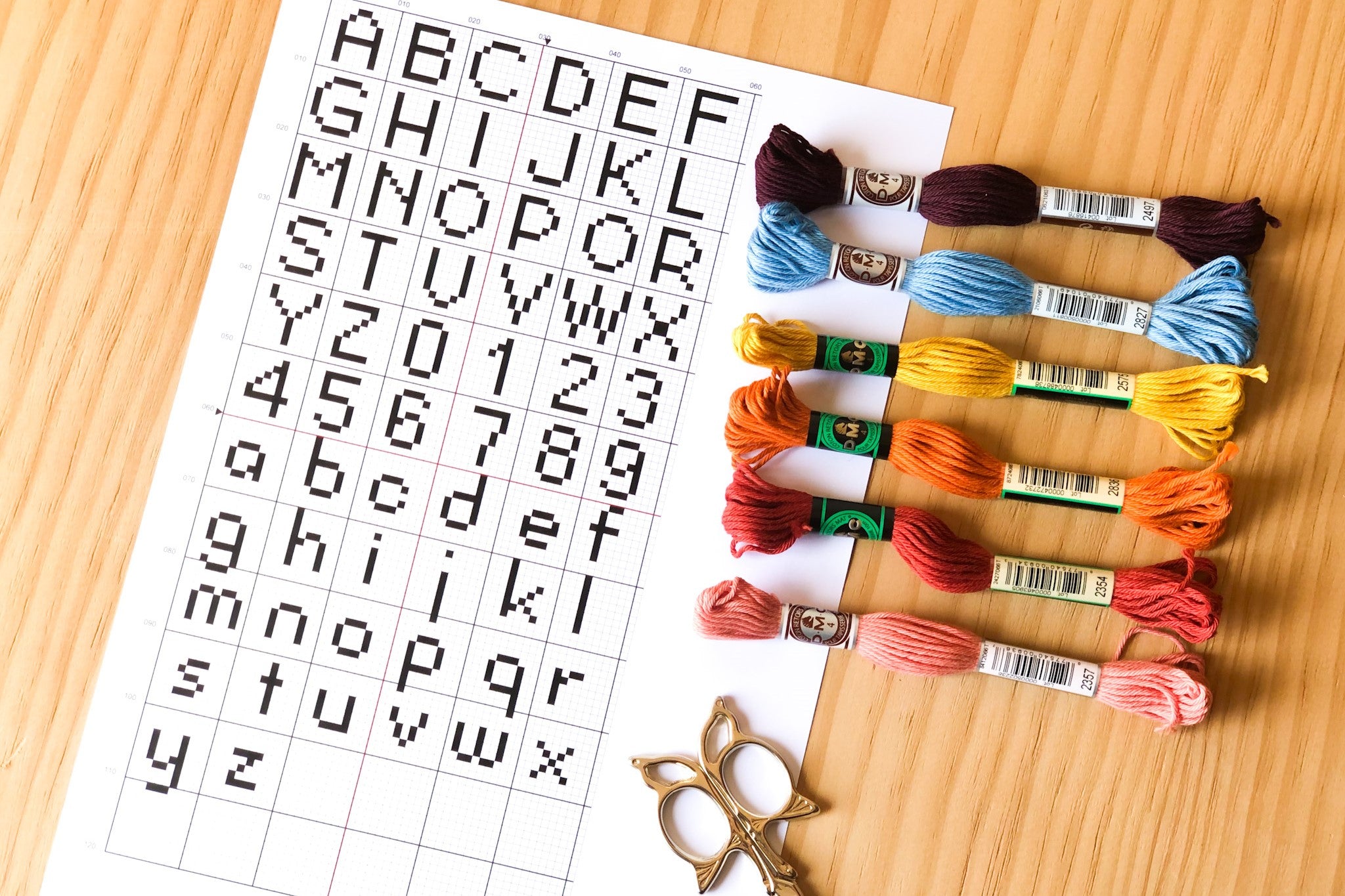 Needlepoint Letters and Numbers for Personalization – Unwind Studio
