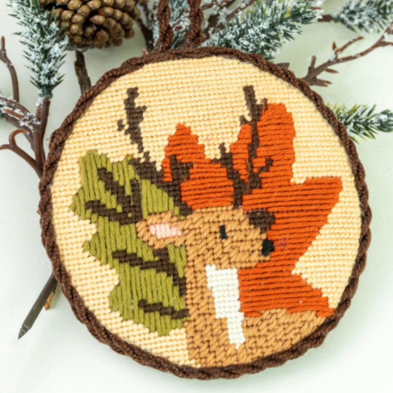 Fall Animals Ornaments - Stitch Guides