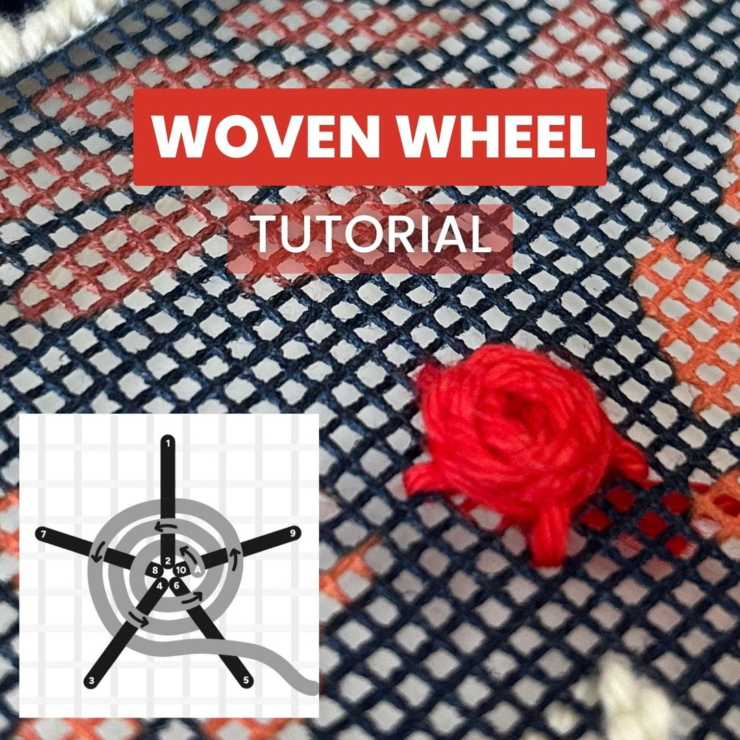 Woven Wheel Stitch