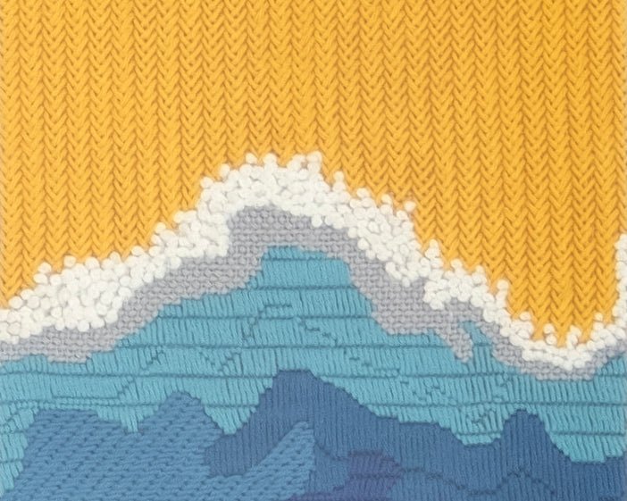 Souvenir d'une Plage Needlepoint Kit- Stitch Guide