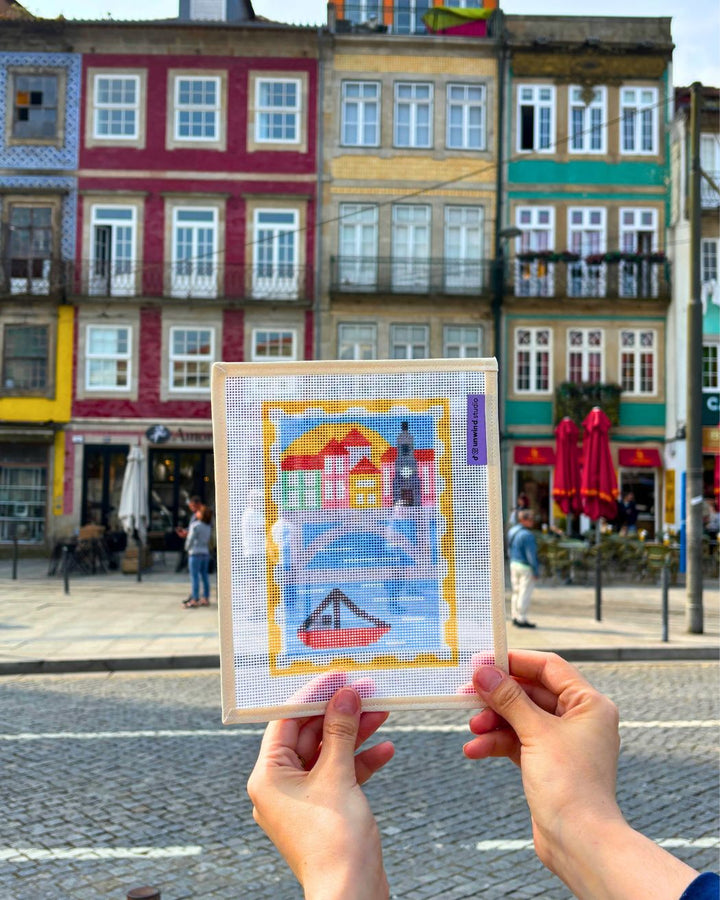 Porto Postcard Needlepoint Kit