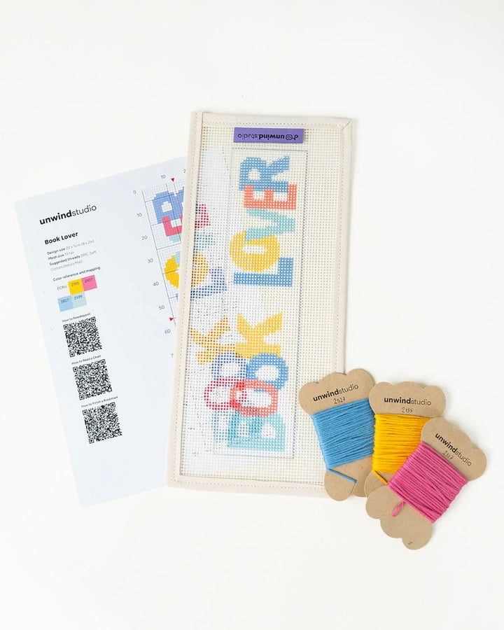 Book Lover Bookmark Needlepoint Kit x Draper James
