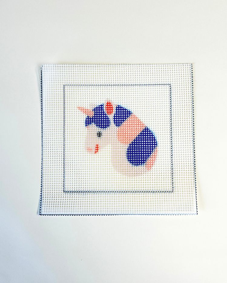 Unicorn Blue and Pink - Faulty Canvas
