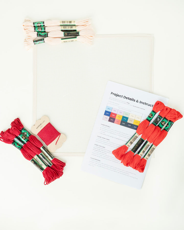 Tumbling Blocks V3: Needlepoint Counted Kit