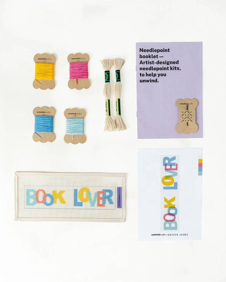Book Lover Bookmark Needlepoint Kit x Draper James