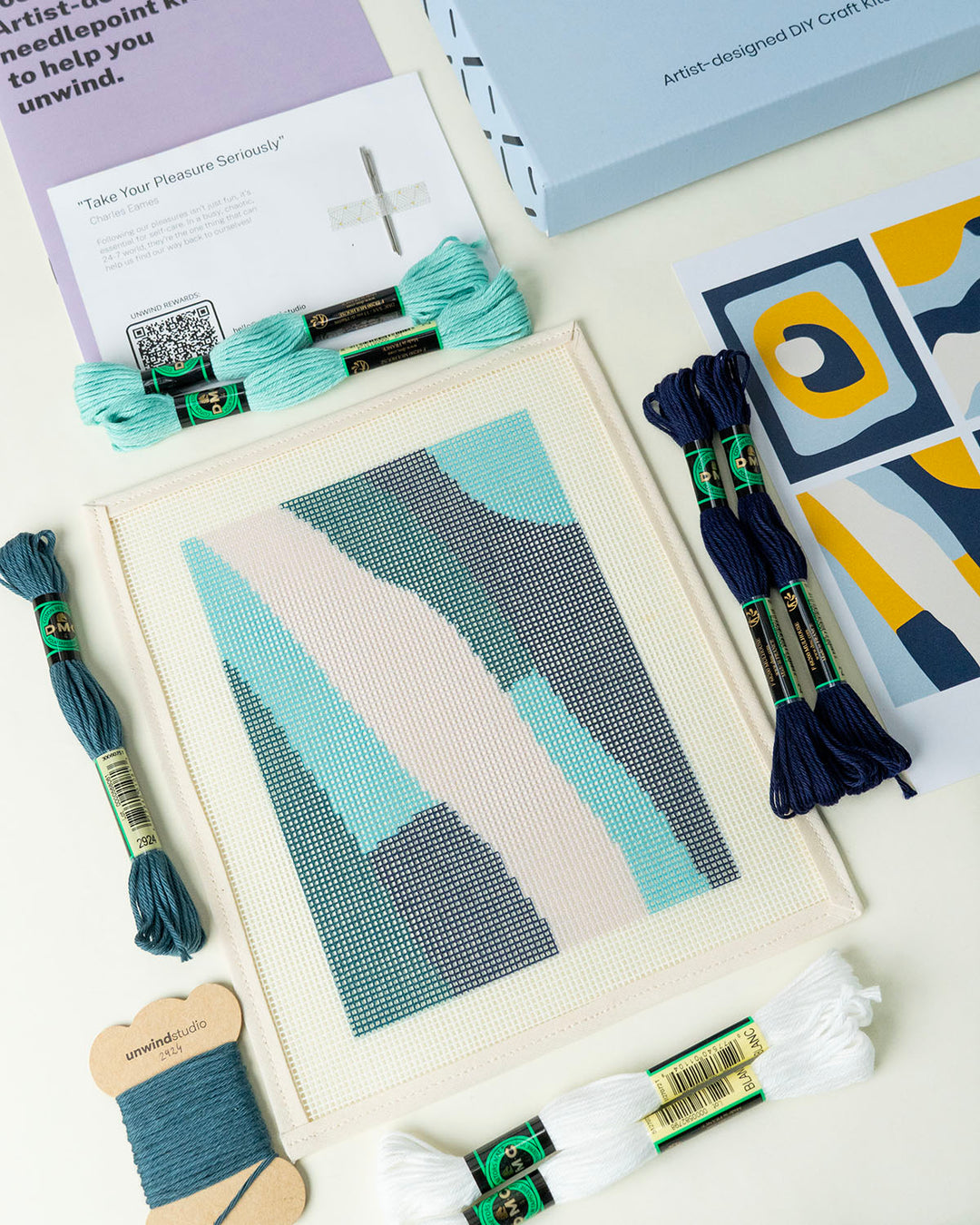 Shore Lines Needlepoint Kit