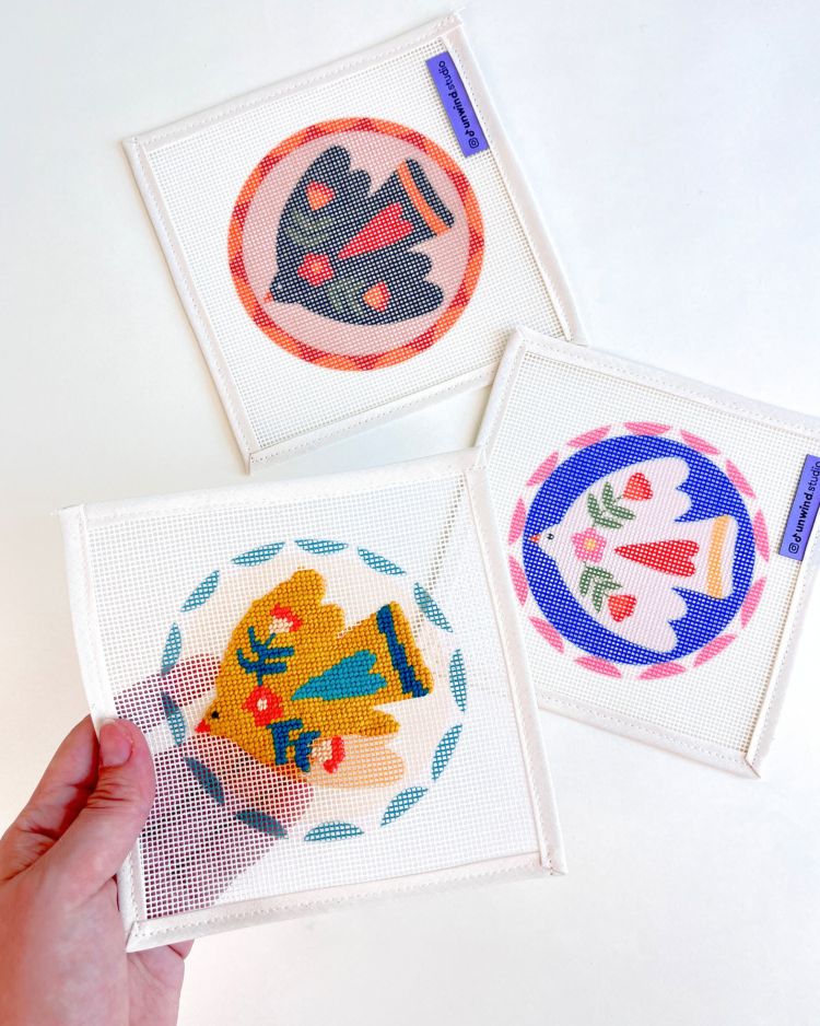 Canevas de décoration Oiseau de l'aube