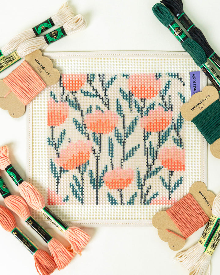 À propos de moi Étui à lunettes de soleil Canevas