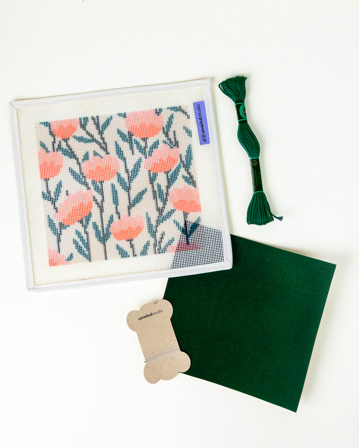 À propos de moi Étui à lunettes de soleil Canevas