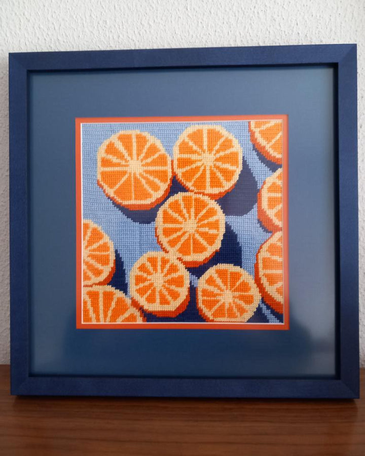 Agrumes Gobelinstickerei Set