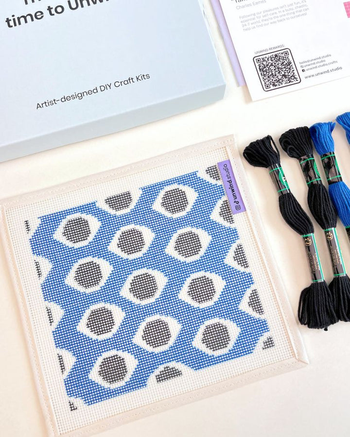 All Eyes On You Sunglasses Case Needlepoint Embroidery Kit