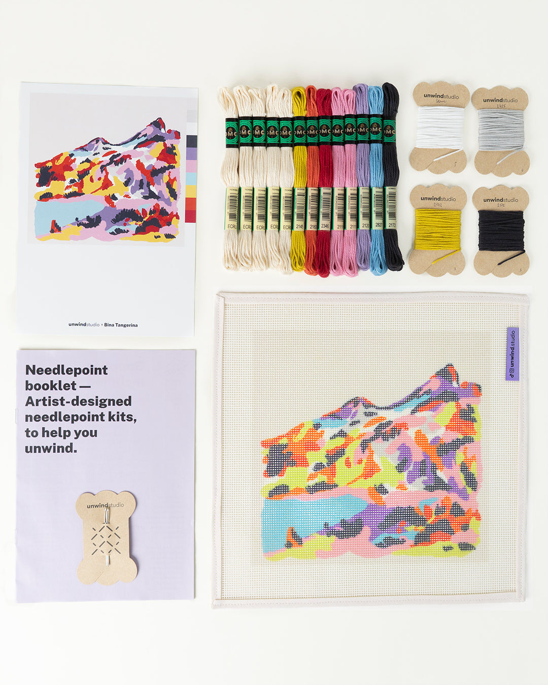 "Ain't no mountain high enough" Needlepoint Kit