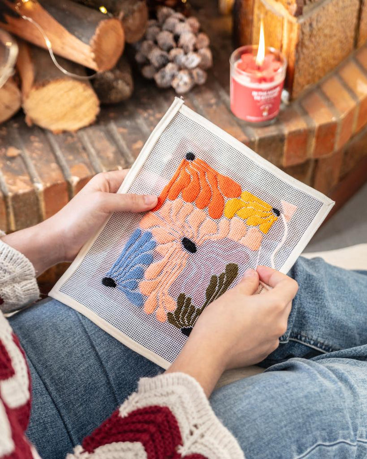 Basaloreak Needlepoint Kit by Unwind Studio