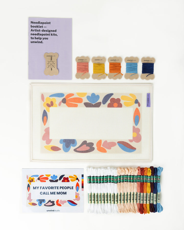 Chilling Spell Personalized Needlepoint Cushion Kit