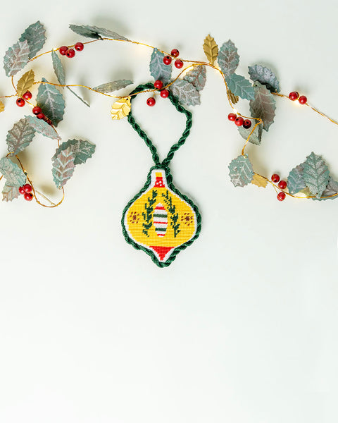 Weihnachten Jolly Gobelinstickerei Ornament Kit