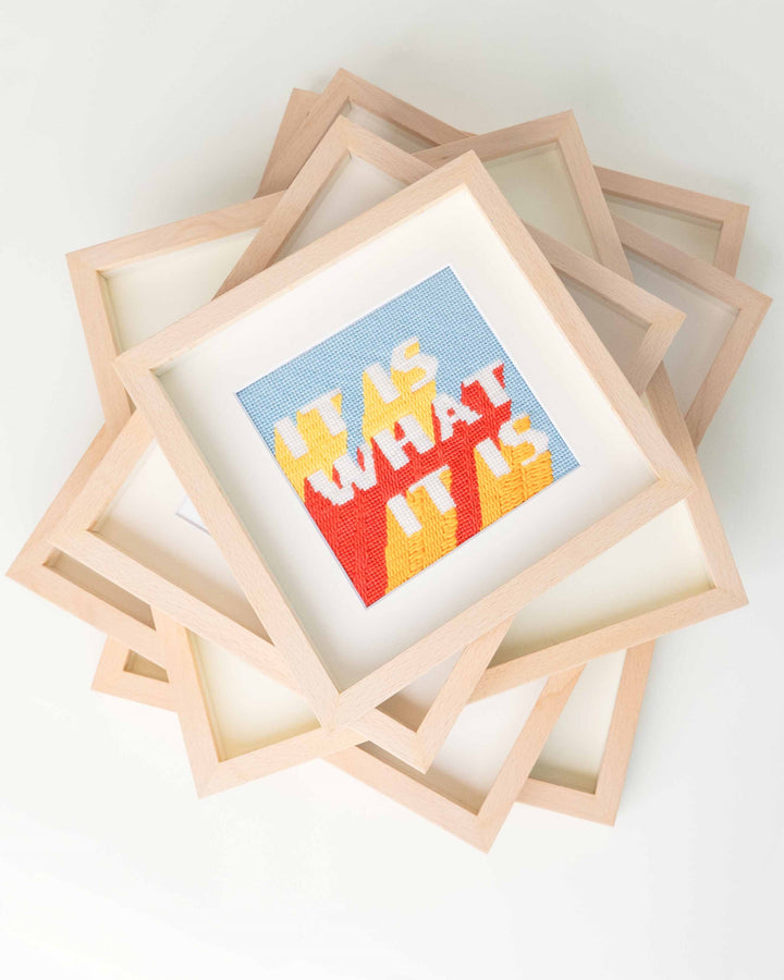 Frames for Needlepoint by Unwind Studio