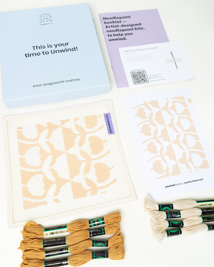 Contrast Sunglasses Case Needlepoint Kit