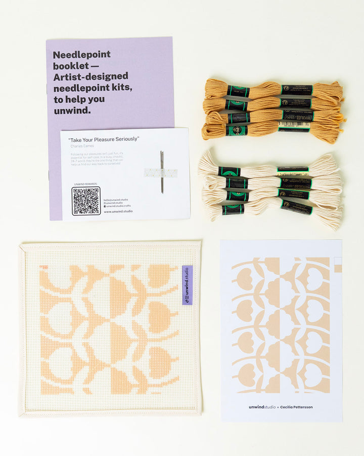 Contrast Sunglasses Case Needlepoint Kit