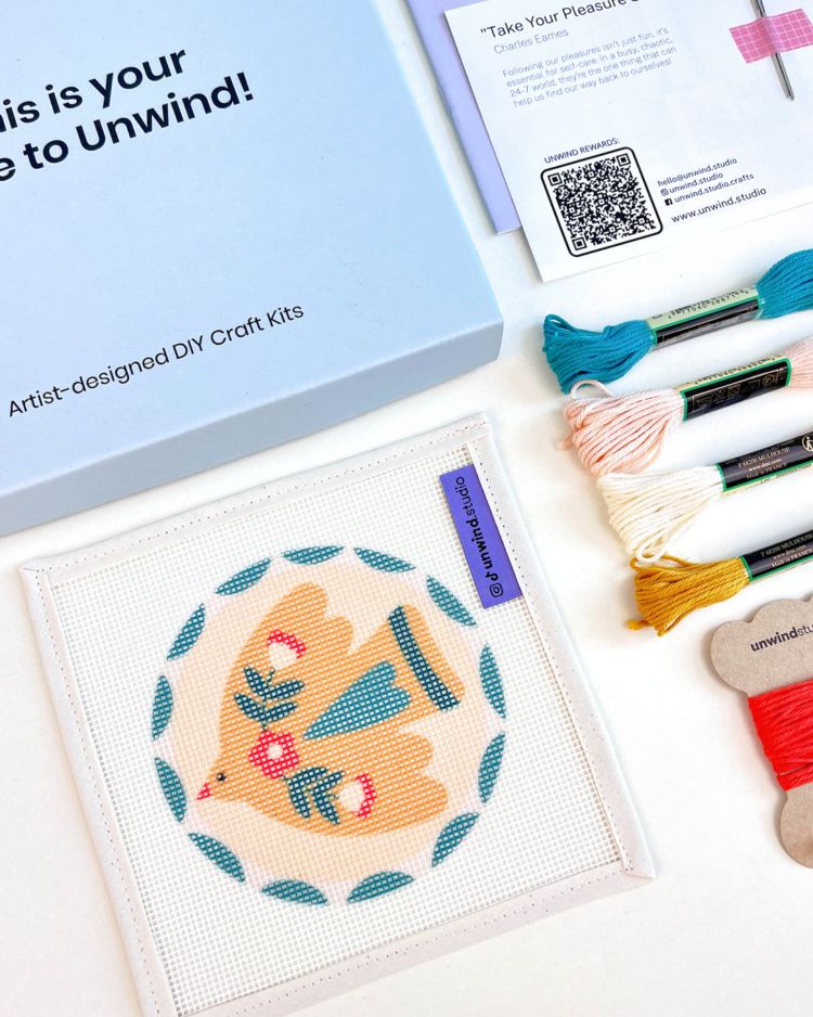 Canevas de décoration Oiseau de l'aube