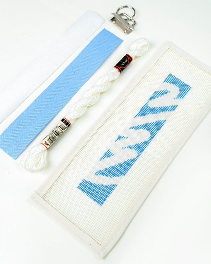 Daydream Needlepoint Kit Keyfob- finishing materials