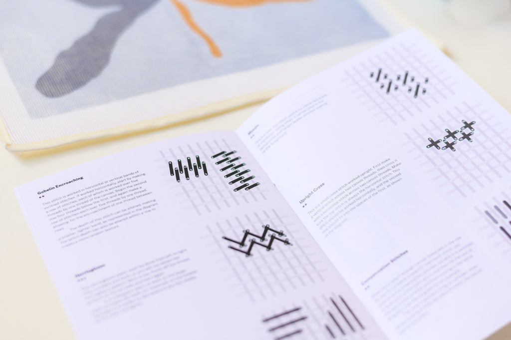 download our free needlepoint how to booklet by unwind studio