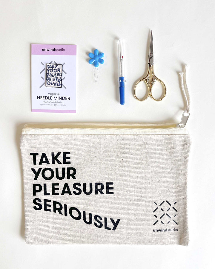 Embroidery Essentials Bag by Unwind Studio