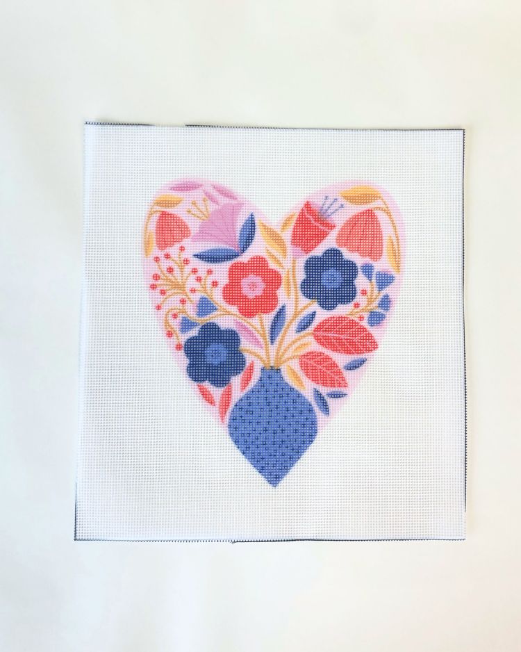Botanical Heart - Faulty Canvas