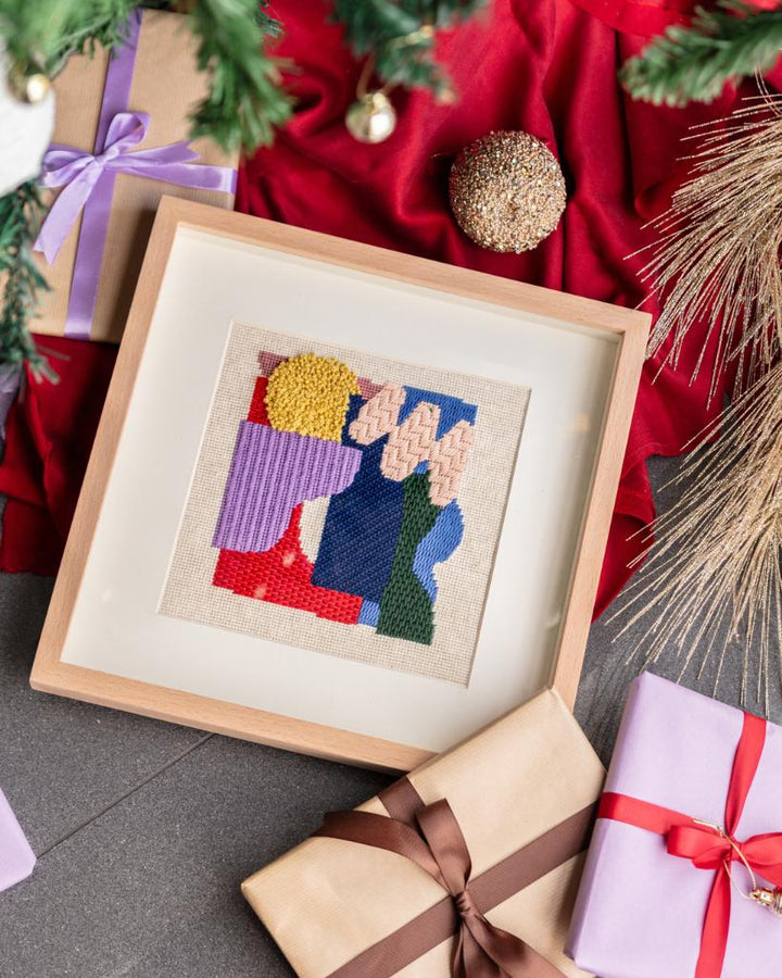 Formations Needlepoint Kit by Unwind Studio