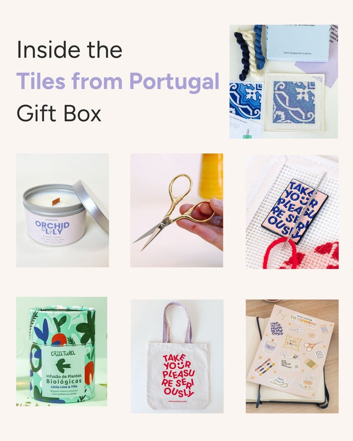 Gift Box "Tile from Portugal" by Unwind Studio