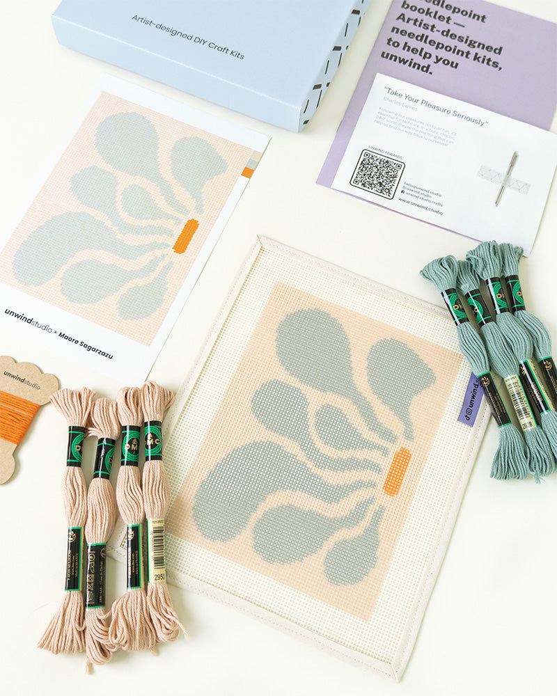 Itsas lorea 3 Needlepoint Kit- complete kit