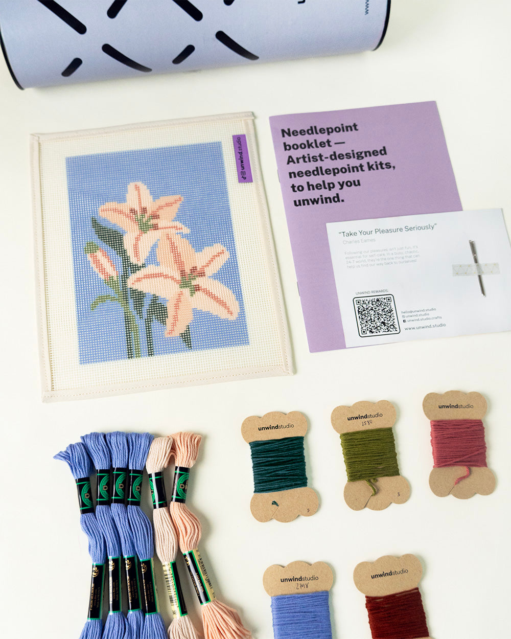 Lilies Needlepoint Kit