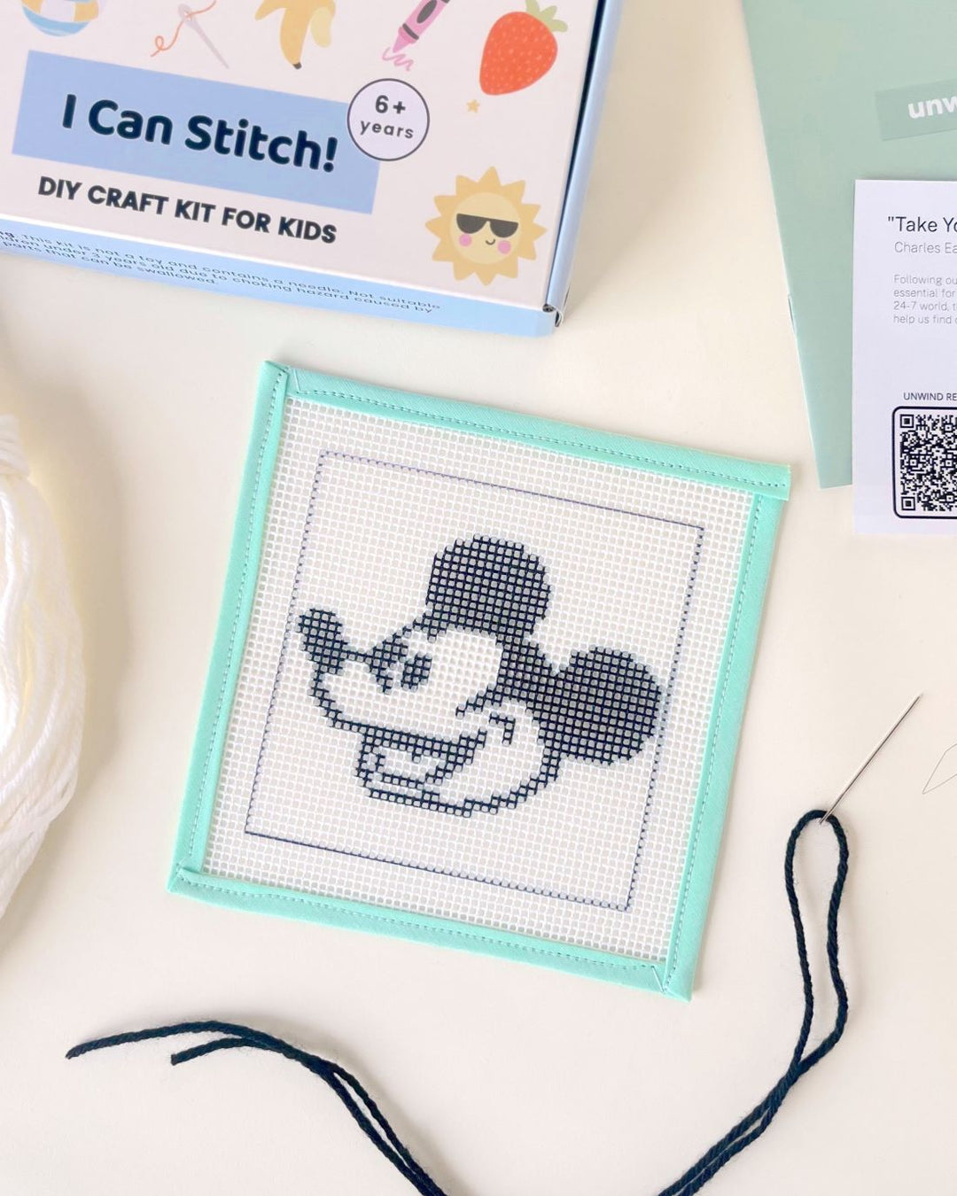 Mickey Needlepoint Patch Kit
