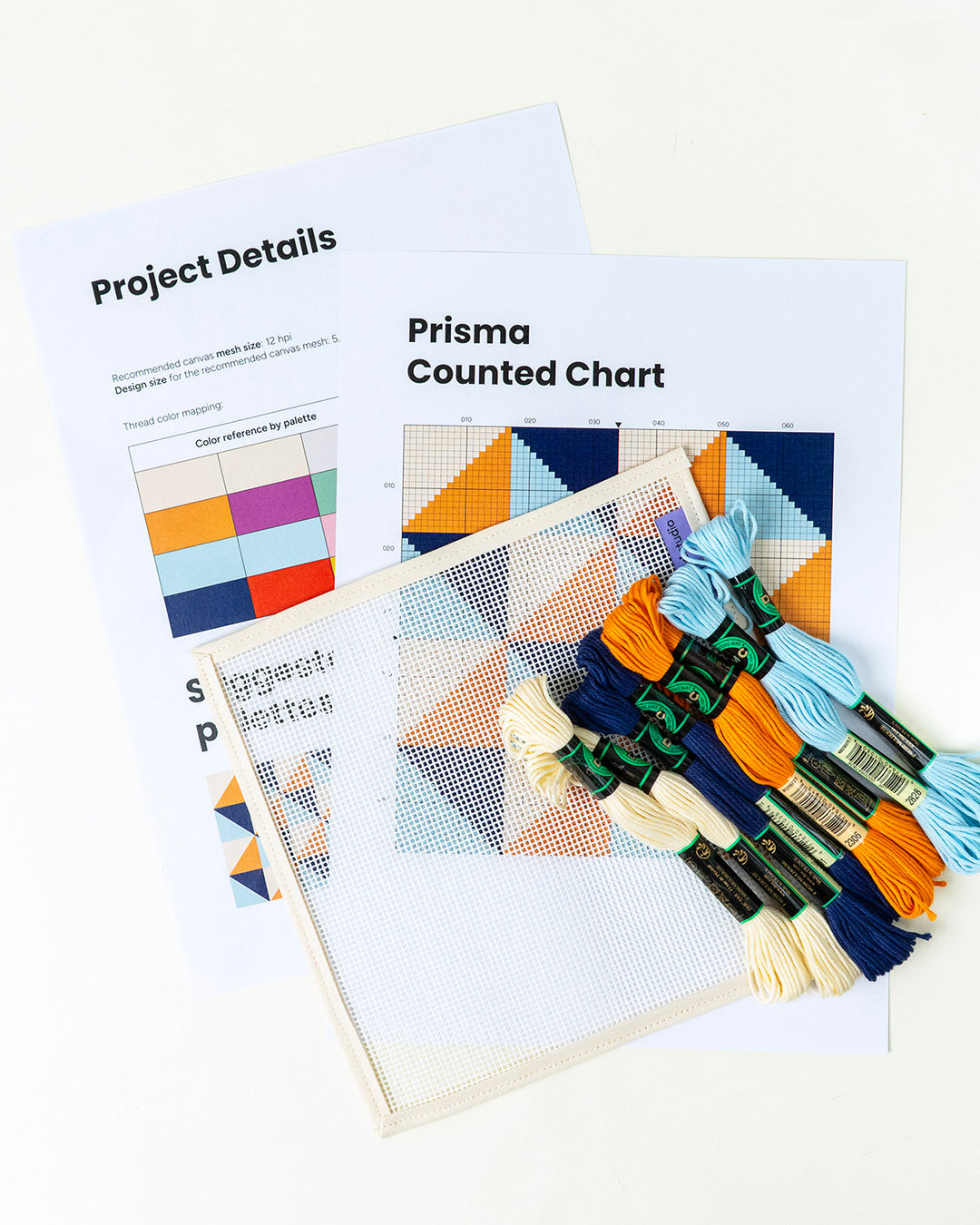 Tiles Needlepoint Counted Kit: Prisma