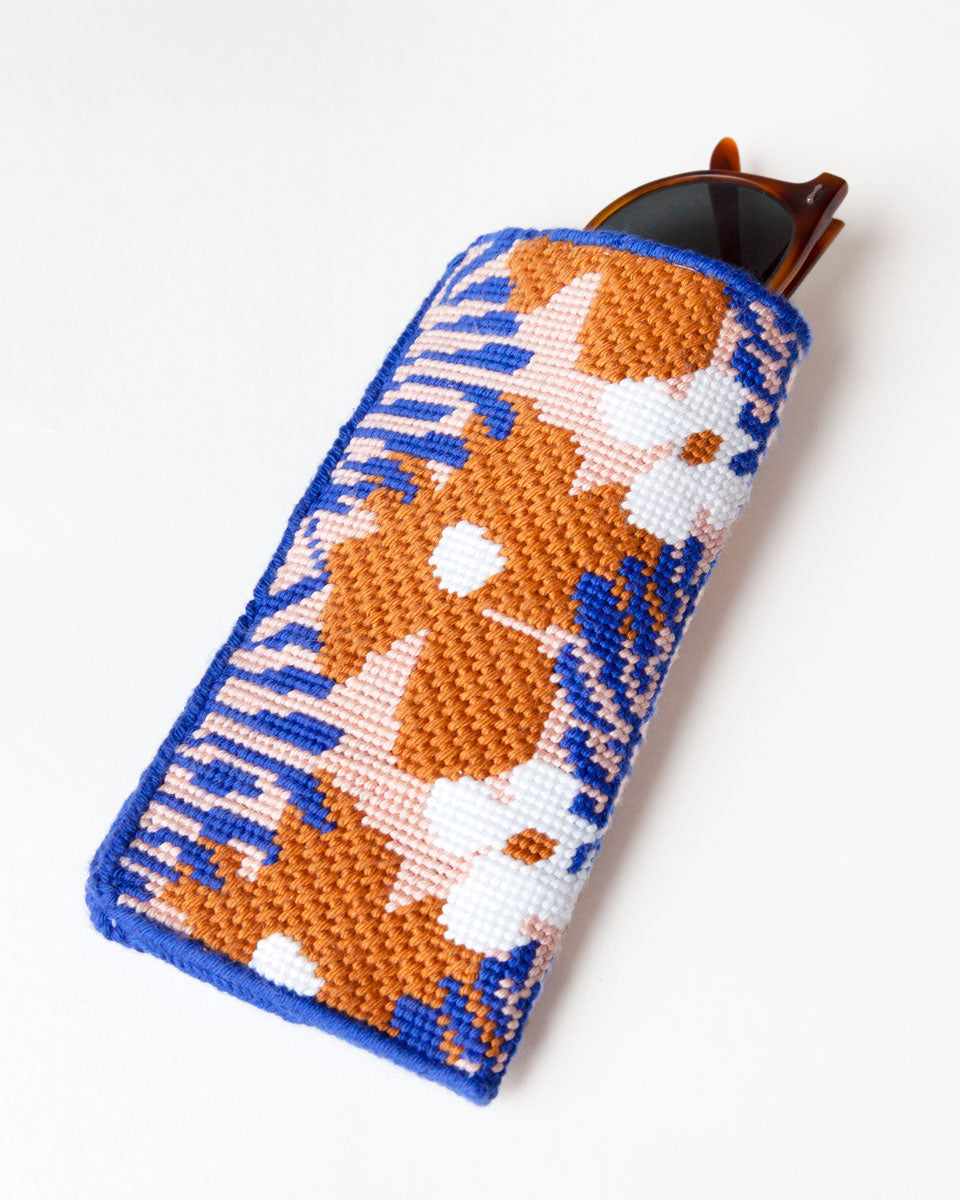 Royan Sunglasses Case Needlepoint Kit by Unwind Studio