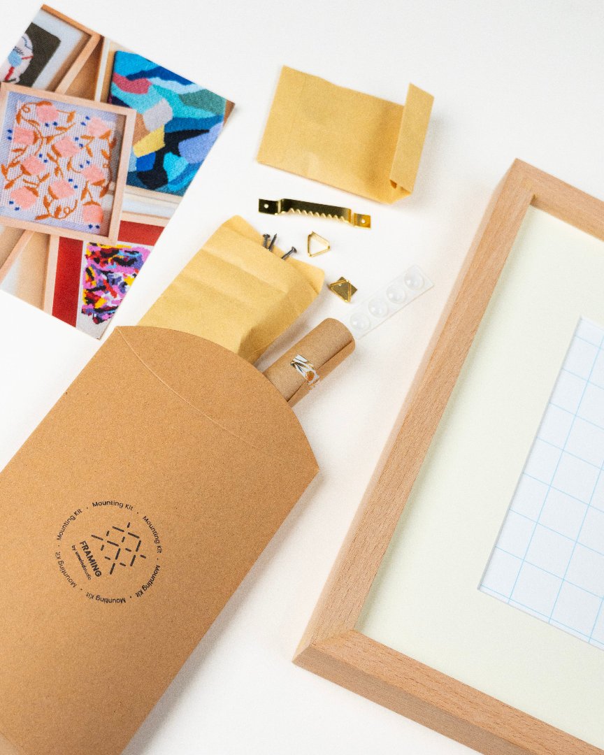 Frames for Needlepoint by Unwind Studio Mounting Kit