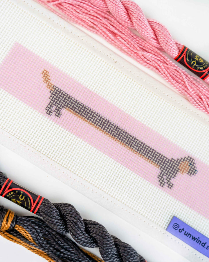 The Wi(e)nner Key Fob Needlepoint Kit