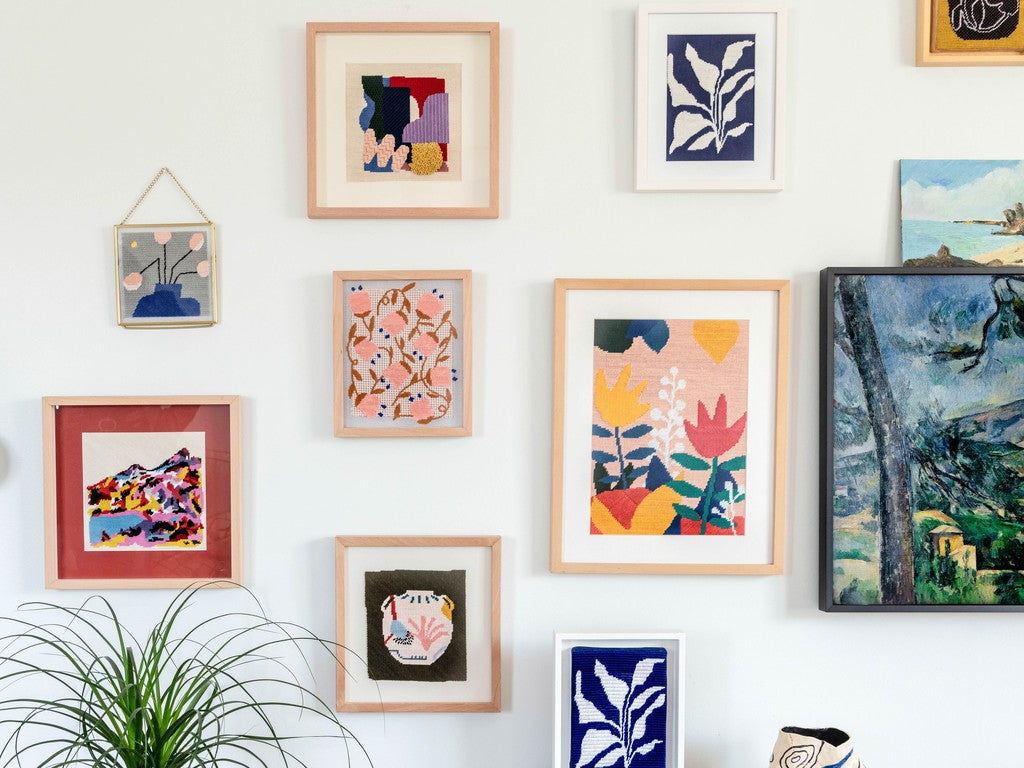 Unique Needlepoint Framing Ideas by Unwind Studio