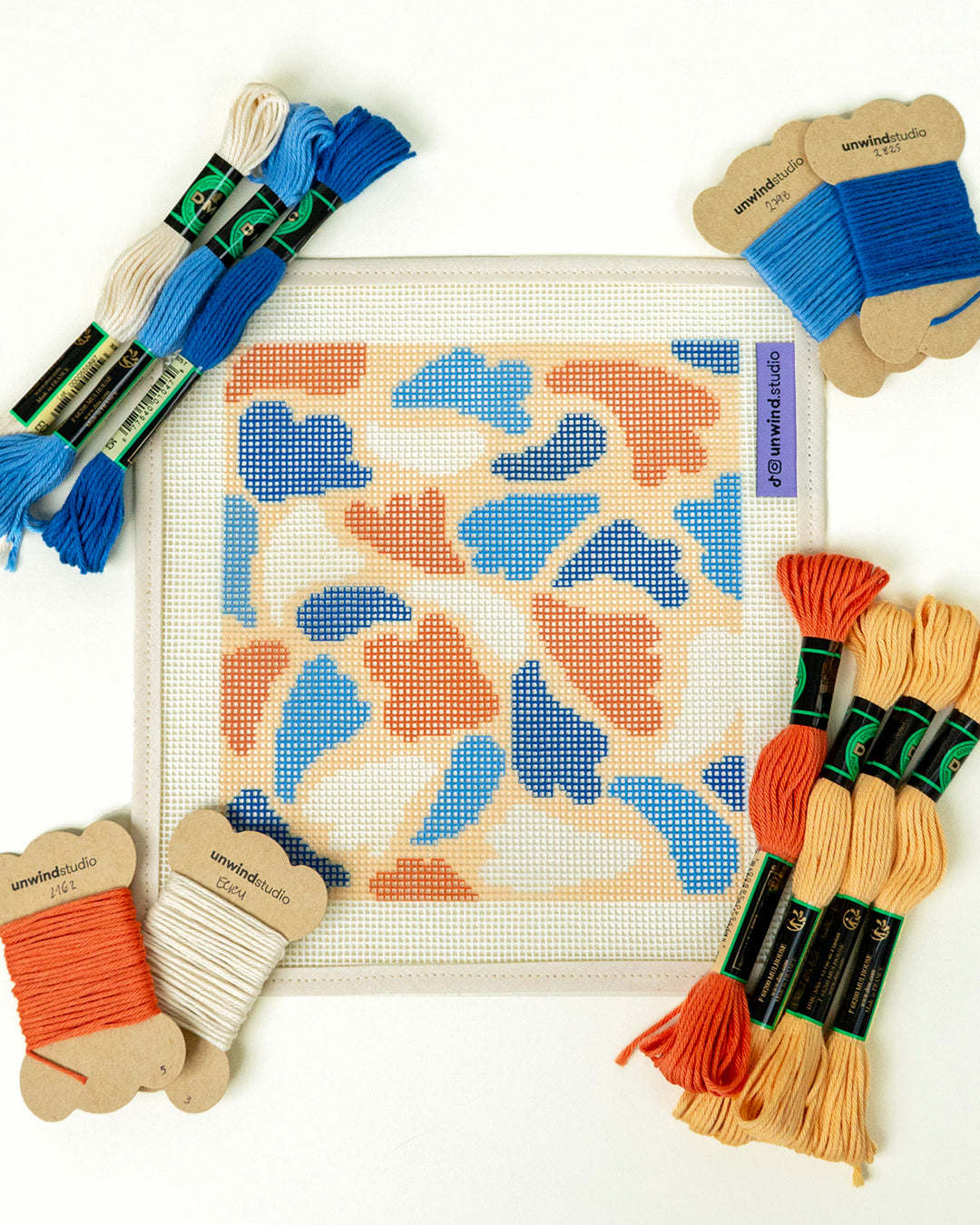 Walking in the Wind Sunglasses Case Needlepoint  Kit