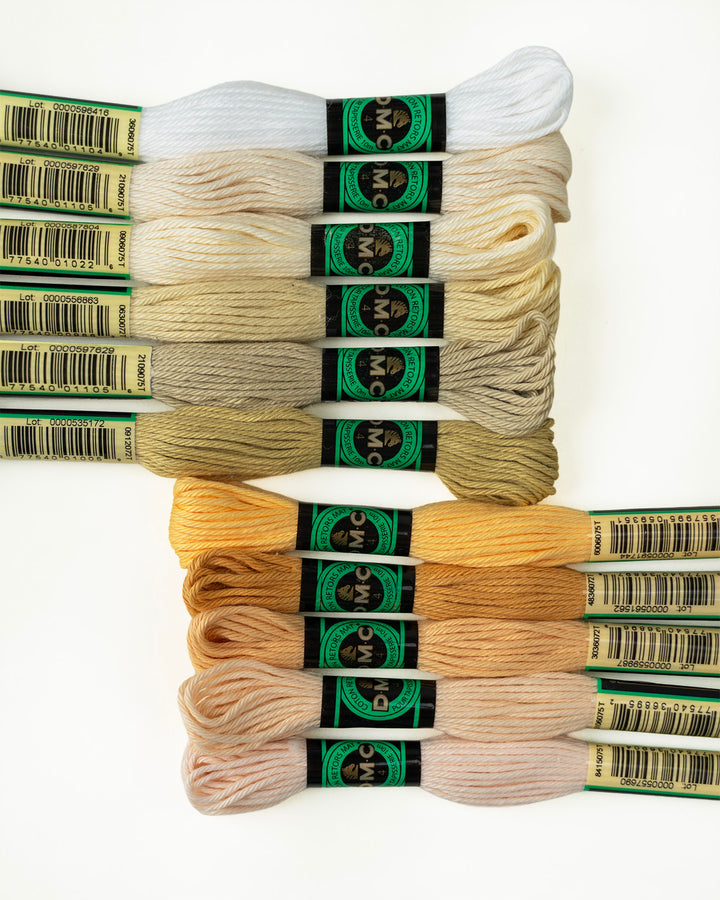 DMC Soft Matte Cotton - Beiges & Blancs