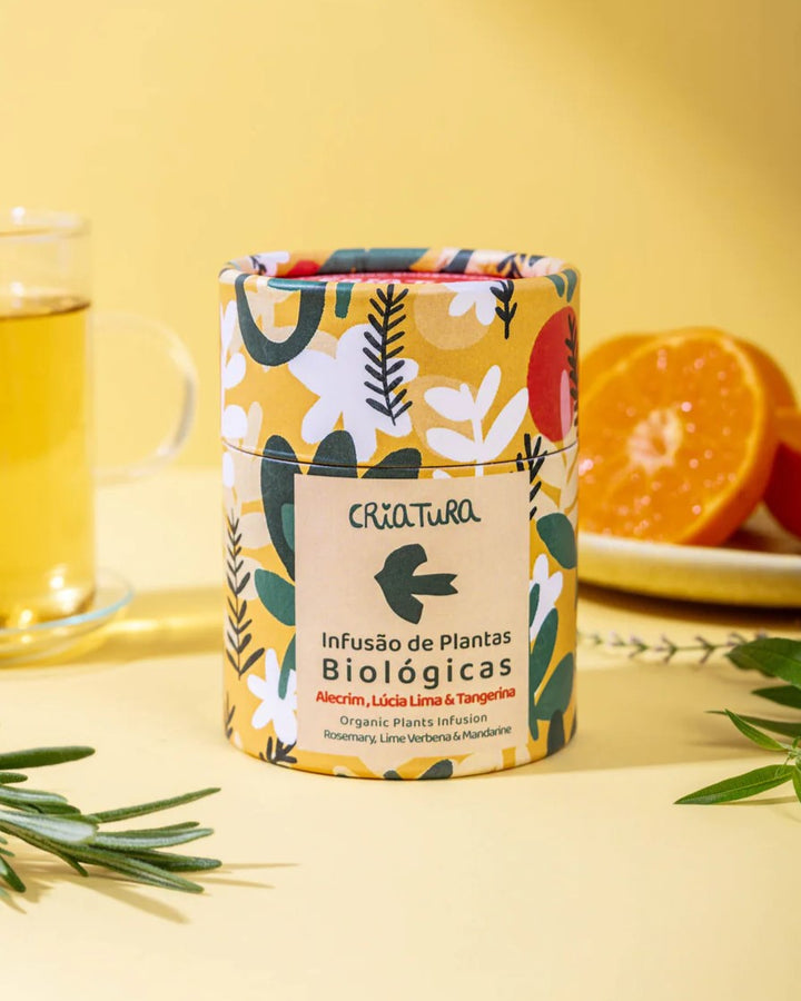 Organic Infusion of Rosemary, Lime Verbena and Tangerine by Unwind Studio