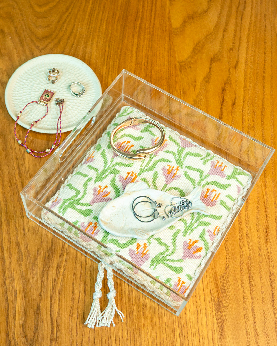 Dancing Blooms Needlepoint Kit