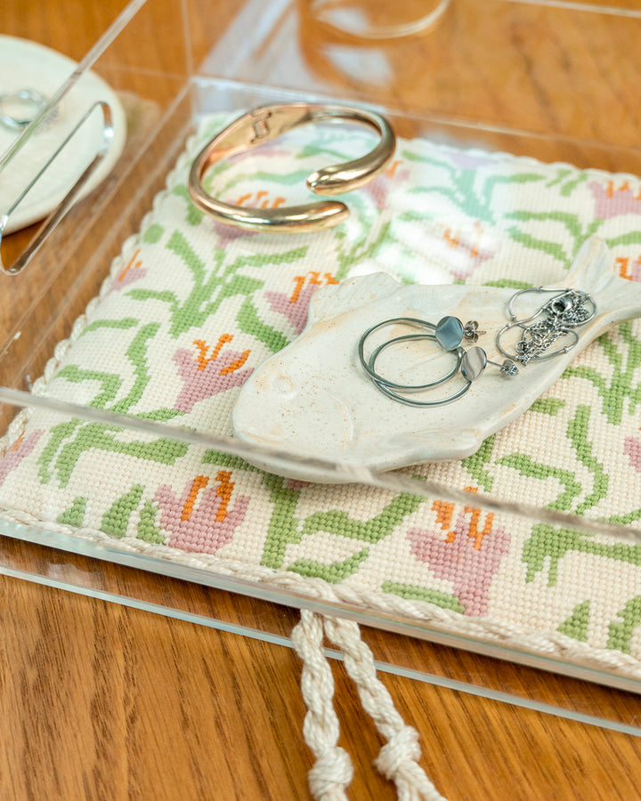 Dancing Blooms Needlepoint Kit