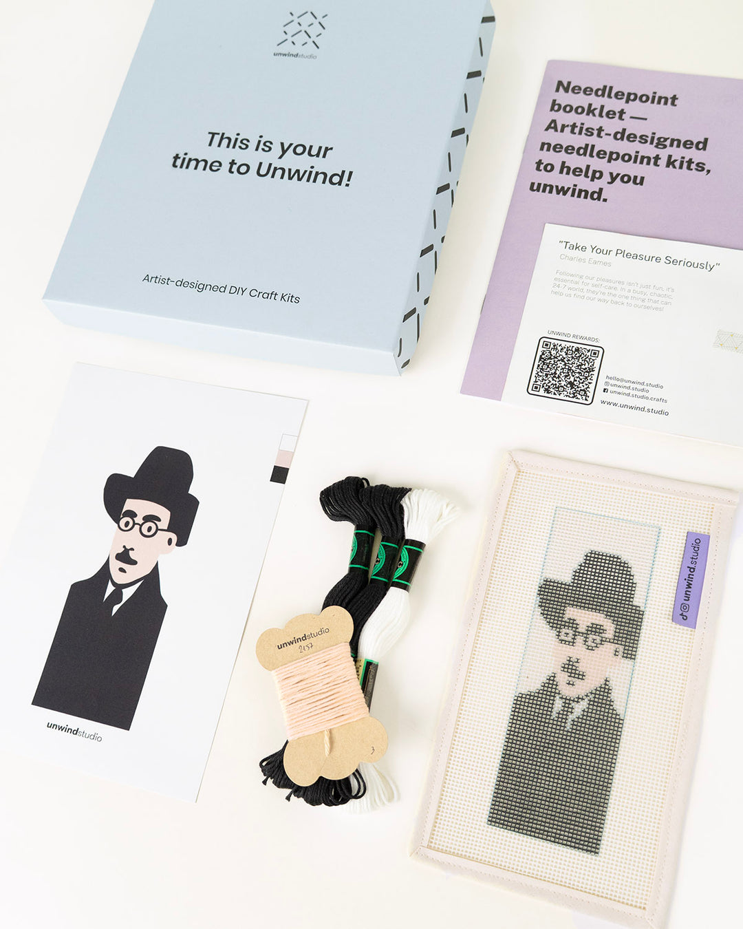 Canevas de marque-page Fernando Pessoa