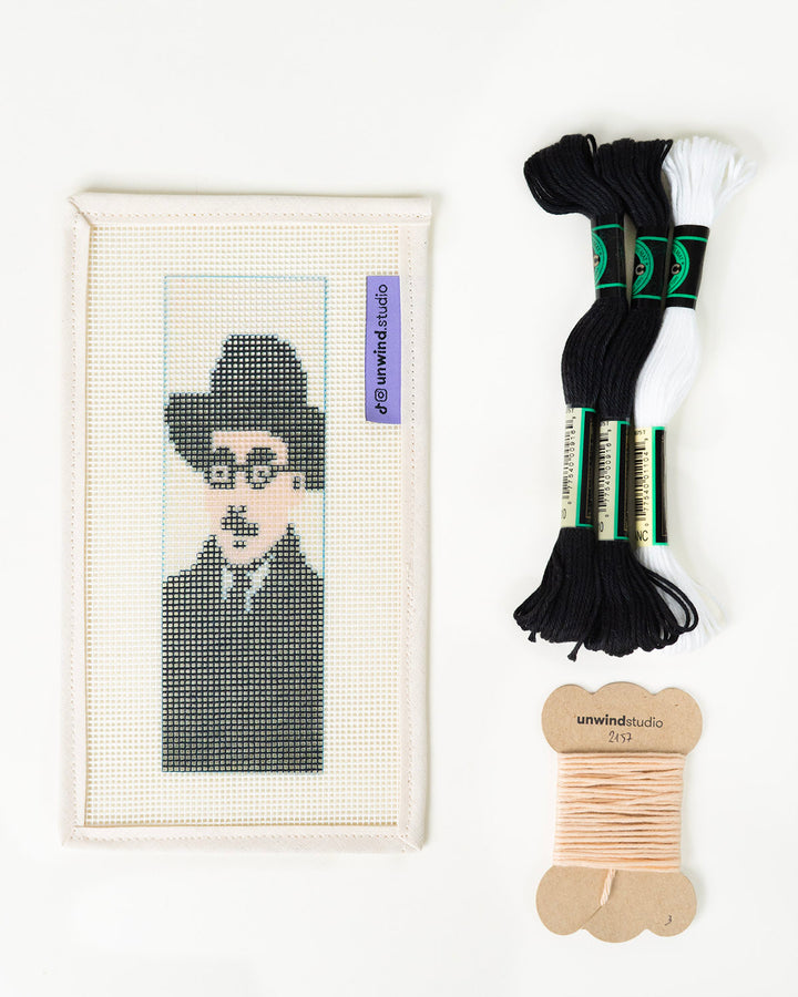 Canevas de marque-page Fernando Pessoa