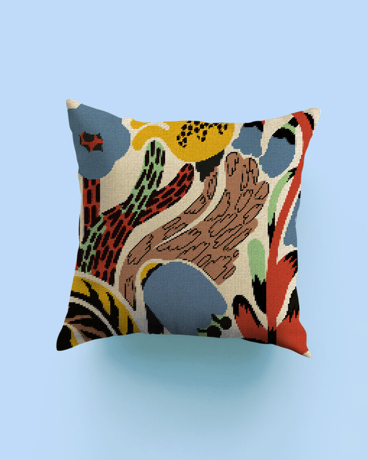 Flowerbed Needlepoint Cushion Kit