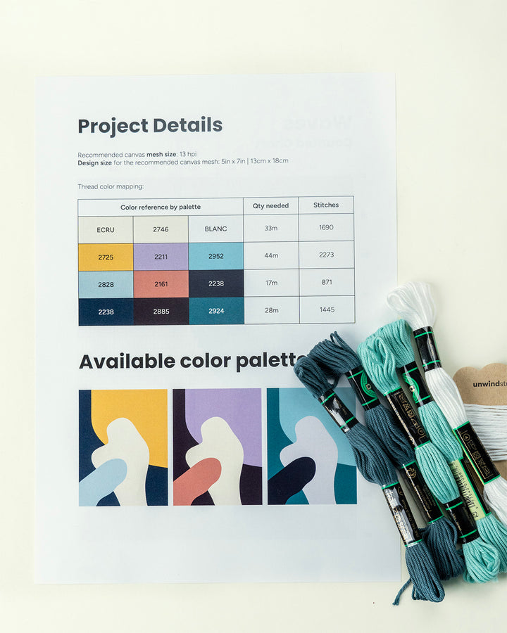 Shore Lines Needlepoint Kit