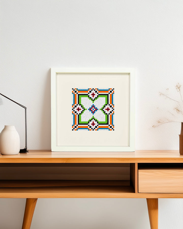 Tiles Needlepoint Counted Kit: Lapa