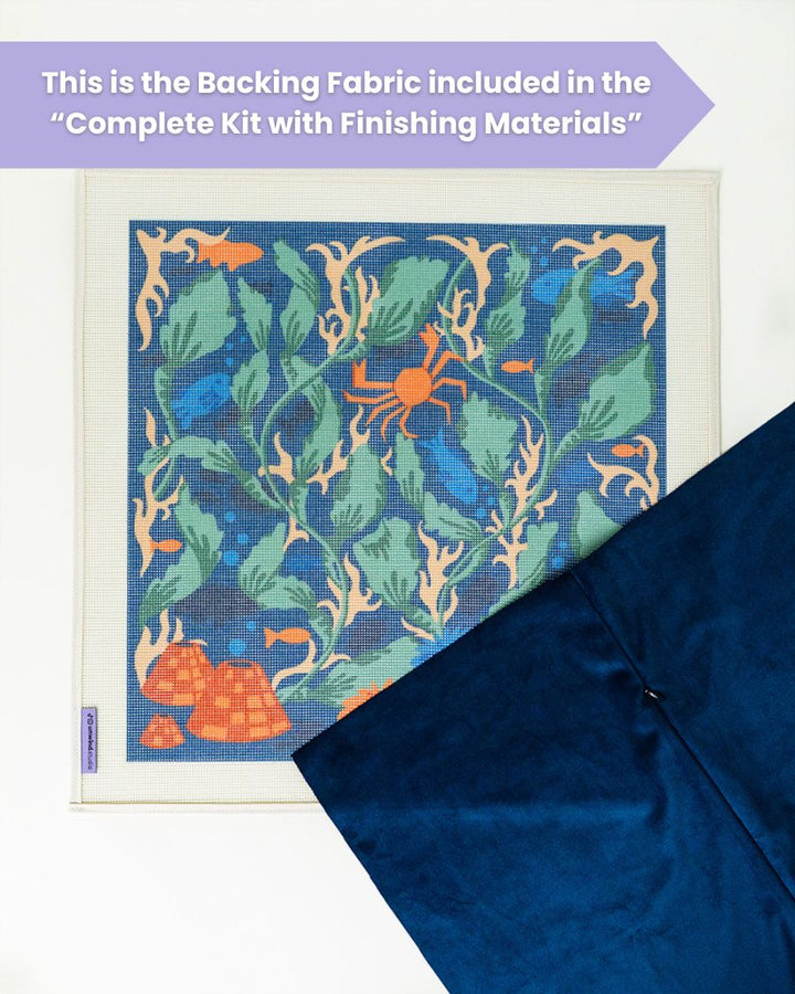 Kelp Forest Needlepoint Cushion Kit