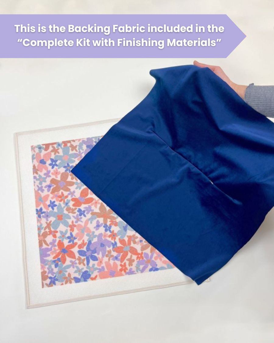 Laura Flor Needlepoint Cushion Kit